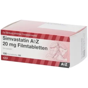 Simvastatin AbZ 20mg Filmtabletten 100St