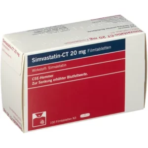 Simvastatin CT 20mg Filmtabletten 100St